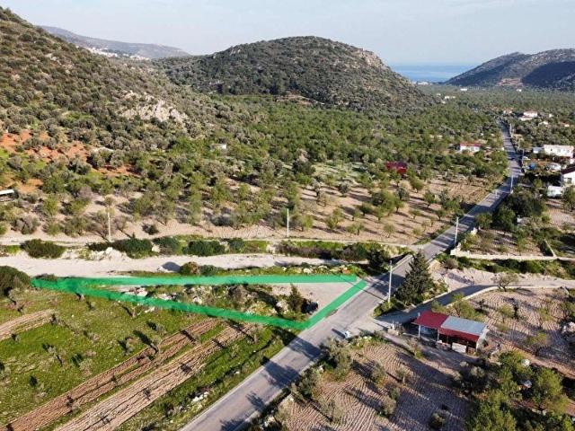 PALAMUTBÜKÜ ANAYOLU ÜZERİNDE ÇİFT YOL CEPHELİ KÖŞE PARSEL