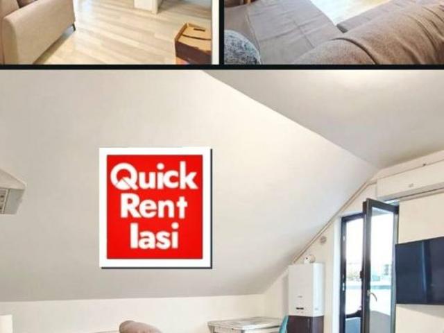 Palas Mall bloc nou – Apartament 3 camere open space & terasa de inchiriat Iasi