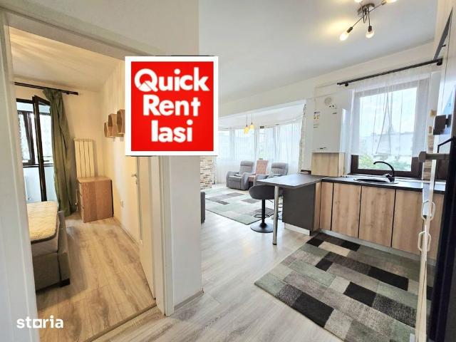 Palas Mall Bloc Nou Apartament 2Camere Open Space Modern De Inchiriat