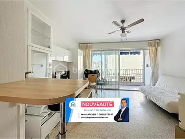 Palavas les Flots 34250 Achat / Vente appartement 1 pièce t1 terrasse cave