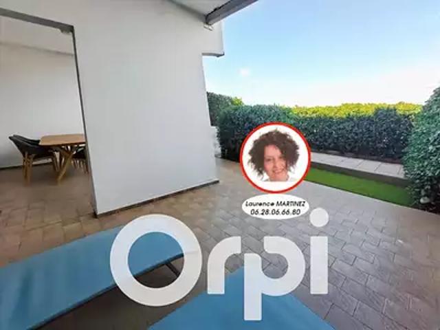 Palavas les Flots 34250 Achat / Vente appartement 2 pièces t2 jardin terrasse
