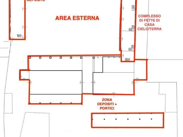 Palazzina commerciale in vendita a Piacenza