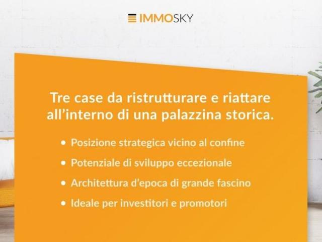 Palazzina Storica da Ristrutturare a Ponte Tresa