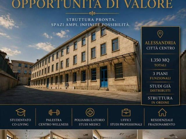Palazzo / Stabile in vendita a Alessandria AL