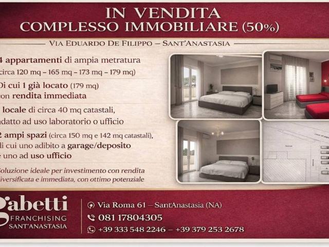 Palazzo / Stabile in vendita a Sant'Anastasia NA