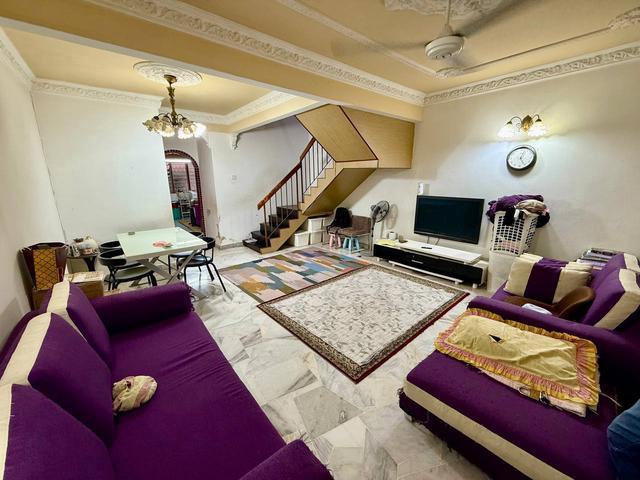 PALING MURAH Double Storey Terrace AU 1B Taman Keramat Permai KL