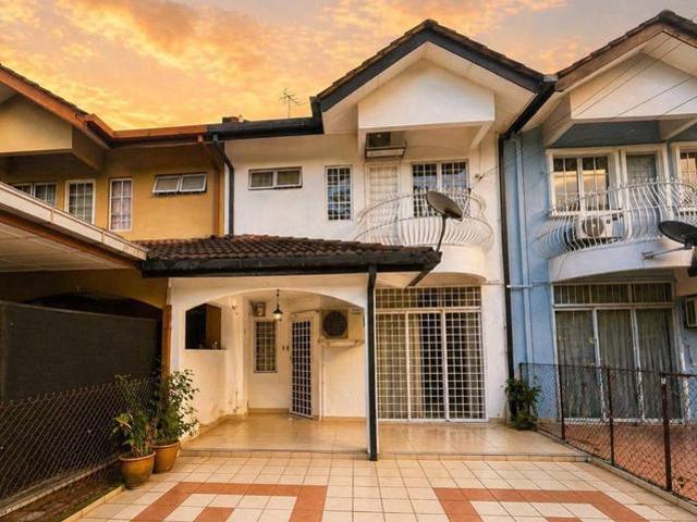 PALING MURAH FACING OPEN 2 Storey Terrace Wangsa Maju Kuala Lumpur