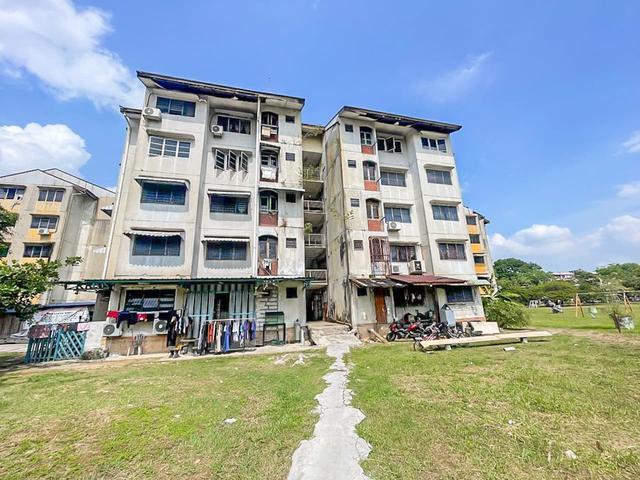PALING MURAH FULL LOAN Flat PKNS Seksyen 24 Shah Alam