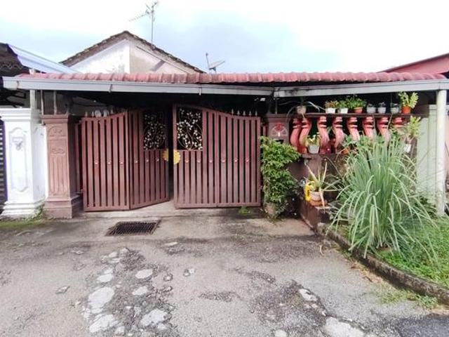 Paling Murah Single Storey Open Facing Jalan Mawar Pasir Gudang