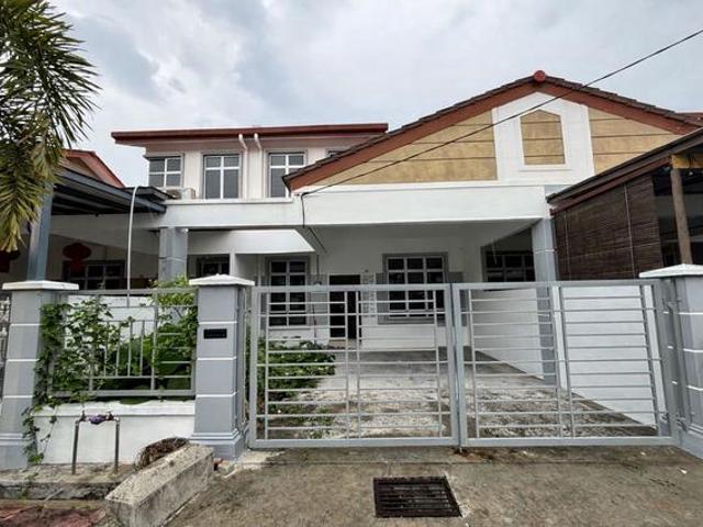 Paling murah Rumah 15 tingkat Taman Krubong Utama untuk dijual