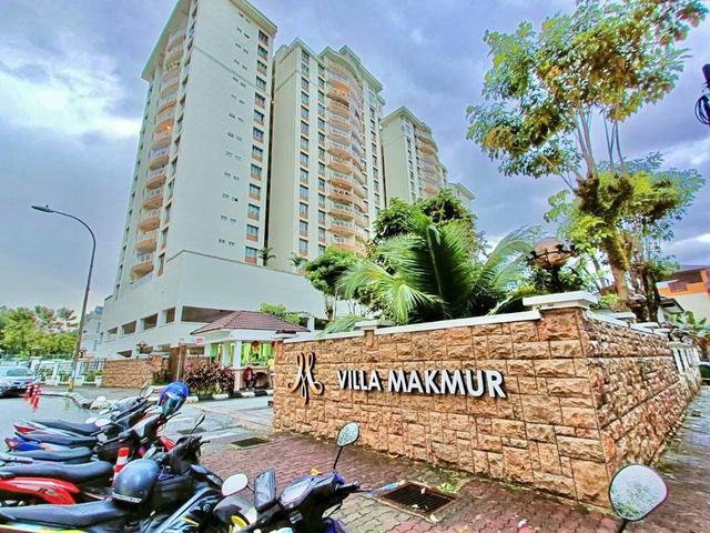 Paling Murah Villa Makmur Condo Jalan Dutamas Raya Segambut