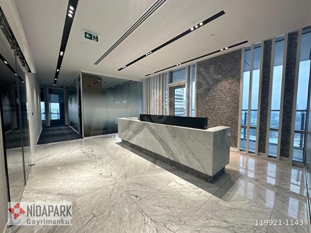 PALLADİUM TOWER ATAŞEHİR'DE KİRALIK HAZIR 782 M2 OFİS