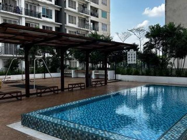 Palm Garden ApartmentBandar Baru Klang Partially Furnished For Rent