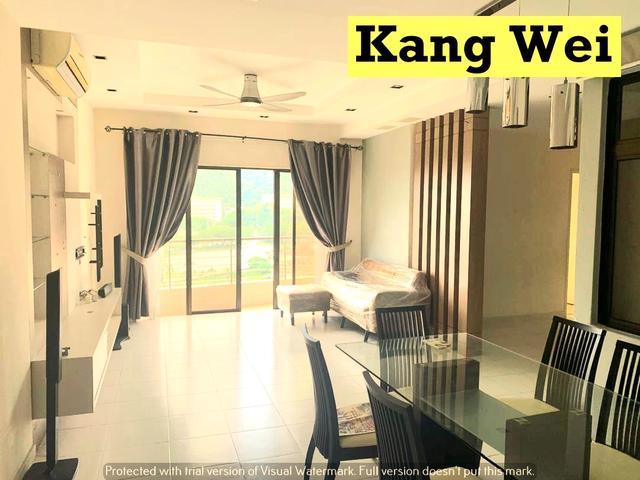 2 Car Parks PALM PALLADIUM 1154sfHigh FloorBukit Gambier Gelugor