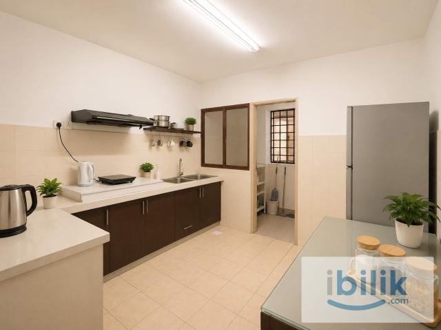 Palm Spring Kota Damansara Single Room Fully Furnished Free Utilities Near MRT