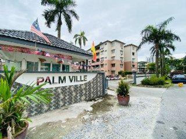 Palm Ville 1050sqf Puchong1k bookingFull loanRENO unitKL