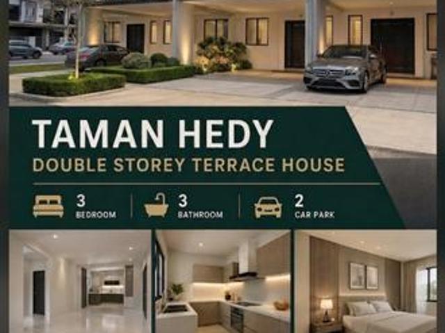 Papar Tmn Hedy Double Storey Terrace House For Sale