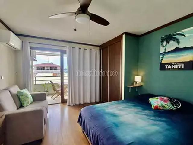 Papeete 98714 Achat / Vente appartement 1 pièce t1 piscine terrasse