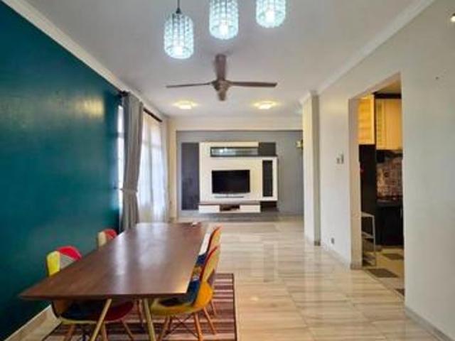 Part Furnished 3 Rooms Apartment in Elaise Bukit Jelutong For Rent