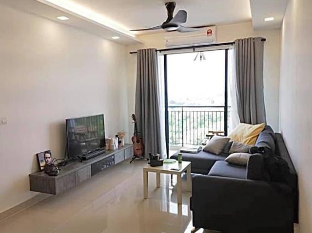 PARTIAL Furnished 3R 2B Ken Rimba Condo SHAH ALAM SEKSYEN 16
