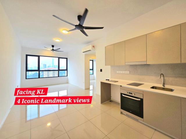 Partial furnished unblock KL landmarks view Cover walkwey midvalley