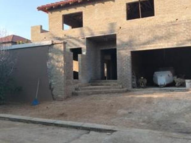 partially built home on the market –.
