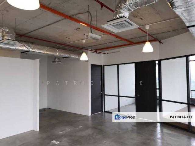 Partially furnished office unit for rent, next to Mid Valley