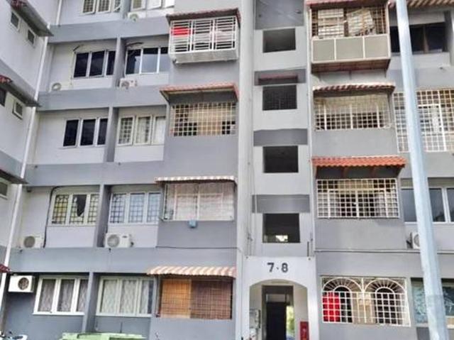 Partially Furnished Apartment BaiduriDesa Pandan Kuala Lumpur