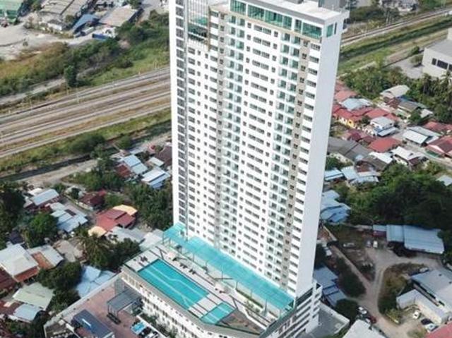Partially Furnished CONDOMINIUM SIGNATURE 2 RESIDENCE Level 22 PERAI