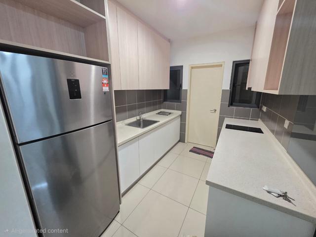 Partially Furnished Lakeville Residence Taman Wahyu Kl For Rent
