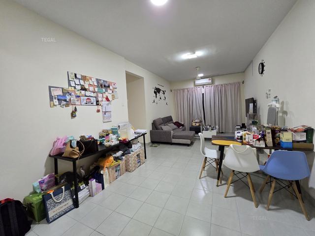Partially Furnished Seruling Apartment Bukit Raja Klang Gated Guarded