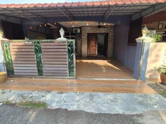 Partially Furnished Taman Tanjong Minyak Melaka teres setingkat