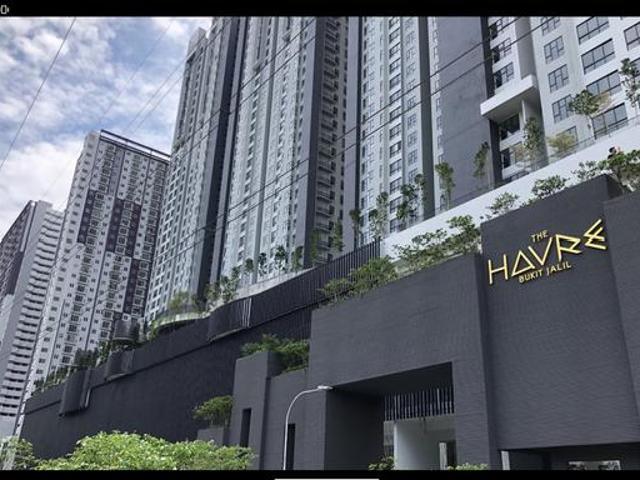 Partially furnished The Havre Bukit Jalil pavilion 2 near APU