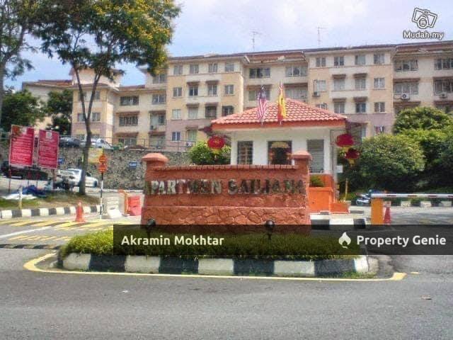 Partially Furnished & 1 Parking | Apartment Saujana Damansara Damai