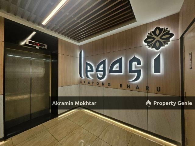 Partially Furnished & 1 Parking | Legasi Kampong Bharu Condominium, Jalan Raja Muda Musa, KLCC, Kuala Lumpur