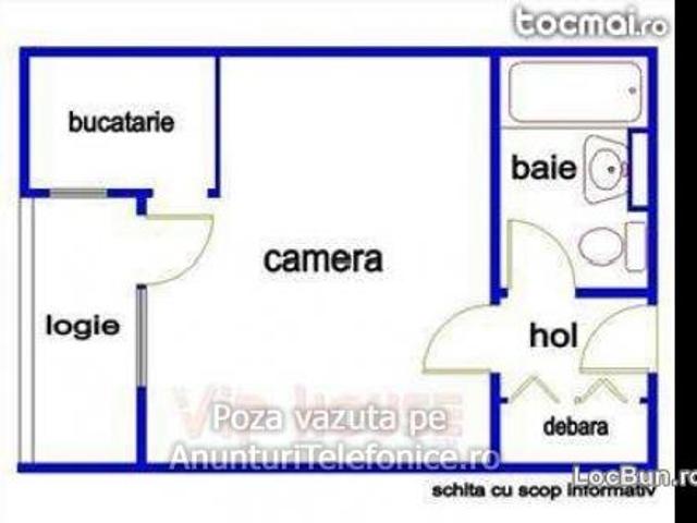 Particular inchiriez garsoniera cf. 1 Bucuresti Titan Tel. 076315