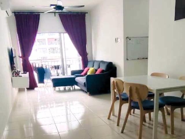 PARTLY FURNISHED Sky Awani 1 Residence Sentul KL FOR RENT