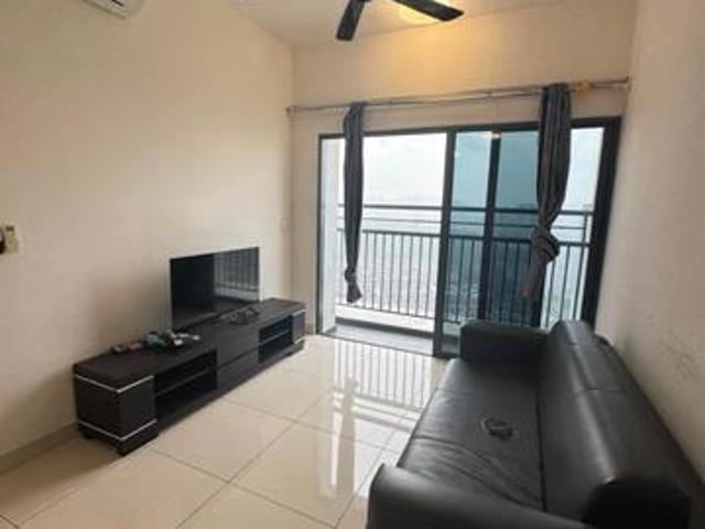 Partly Furnished unit To Rent Traders Garden Residences Cheras