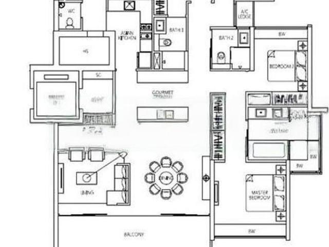 Parvis D10, Condominium