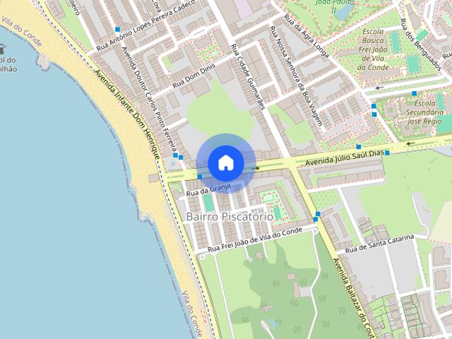 Para Professores ou Estudantes 50 metros praia Vila do Conde