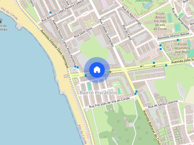 Para Professores ou Estudantes 50 metros praia Vila do Conde