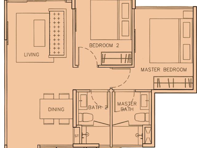 Parc Olympia D17, Condominium