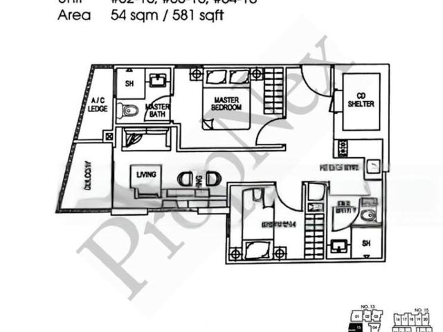 Parc Elegance D15, Apartment