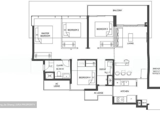 Parc Esta D14, Apartment
