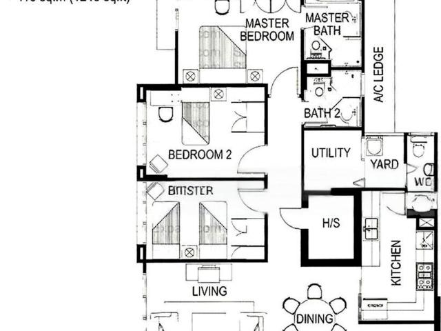Parc Haven D12, Apartment