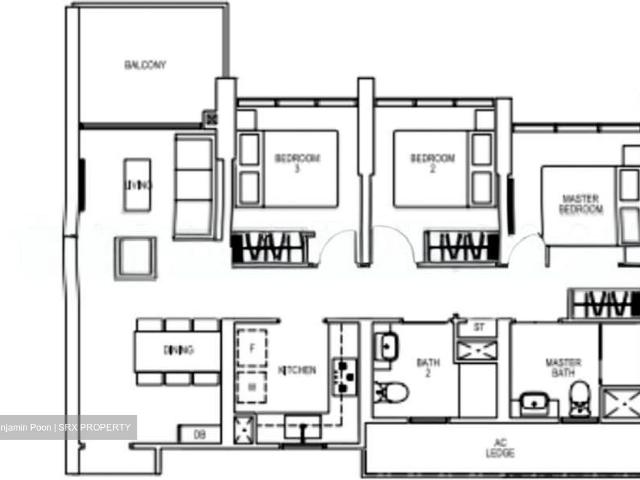 Parc Riviera D5, Condominium