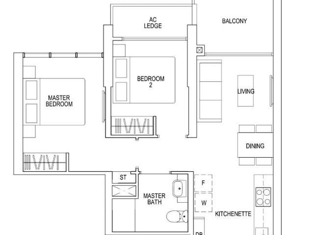 Parc Riviera D5, Condominium
