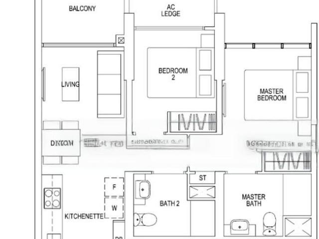 Parc Riviera D5, Condominium