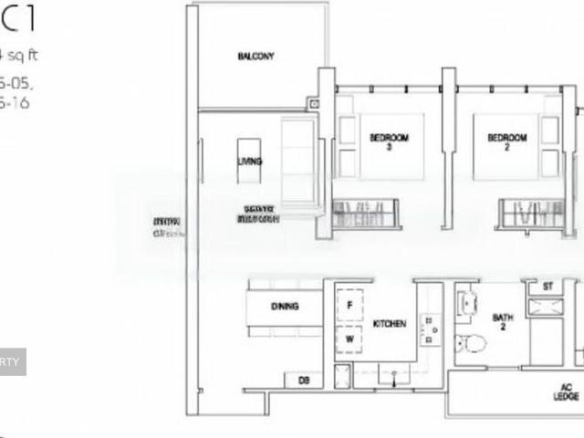 Parc Riviera D5, Condominium
