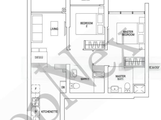 Parc Riviera D5, Condominium